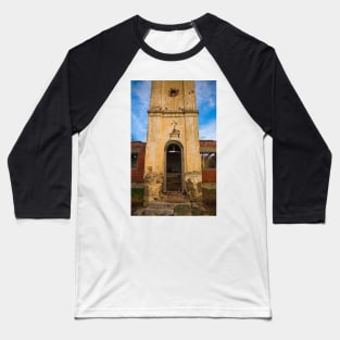 Derelict Chapel in Donje Kusonje Baseball T-Shirt